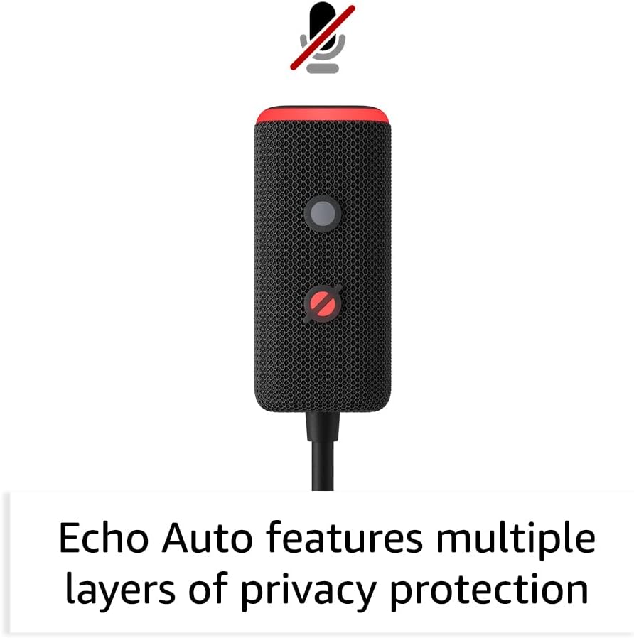 Echo Auto (2nd Gen, 2022 release) | Add Alexa to your car